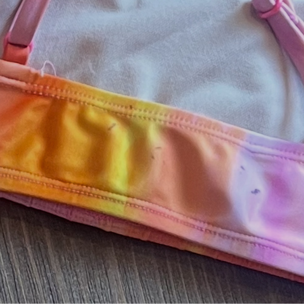 Art Class Vibrant Pink and Orange Bikini Set - Picture 7 of 7